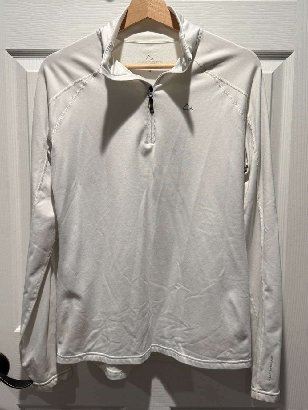 Paradox Light Gray Quarter-Zip Pullover - Picture 2 of 3